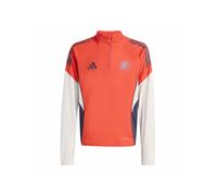 ADIDAS PERFORMANCE T-Shirt fonctionnel 'FCB TR' rouge orangé / noir / blanc, Taille 176
