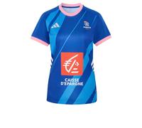 ADIDAS PERFORMANCE T-shirt fonctionnel 'Ffhb' bleu / azur / orange foncé / blanc, Taille M