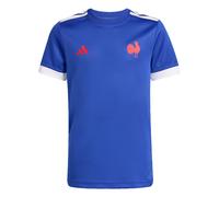 adidas Mixte Enfant France Rugby Home Replica Supporter Kids Shirt, Semi Lucid Blue, 11-12 Years