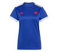 ADIDAS PERFORMANCE T-shirt fonctionnel 'Frankreich Rugby Home Replica Supporter' bleu roi / rouge / blanc, Taille XS