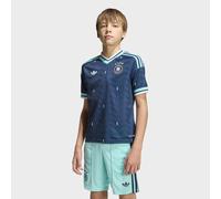 ADIDAS PERFORMANCE T-Shirt fonctionnel 'Germany 26 Away Kids' bleu marine / turquoise, Taille 128