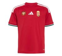 ADIDAS PERFORMANCE T-Shirt fonctionnel 'Hungary 26 Home Kids' moutarde / rouge vif / blanc, Taille 152