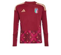 Adidas Italy 26/27 Goalkeeper Home Junior Long Sleeve T-shirt Rouge 15-16 Years Garçons,Filles