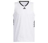 adidas Herren Basketball Legends Tank, White/Black, XXL