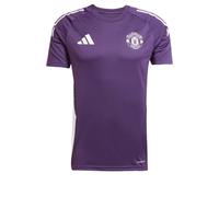ADIDAS PERFORMANCE T-Shirt fonctionnel 'Manchester United Tiro 25 Competition' violet / blanc, Taille S