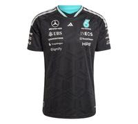 ADIDAS PERFORMANCE T-Shirt fonctionnel 'Mercedes - Amg Petronas Formula 1 Team Driver' aqua / noir / blanc, Taille L
