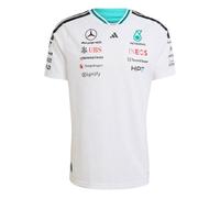 ADIDAS PERFORMANCE T-Shirt fonctionnel 'Mercedes - Amg Petronas Formula 1 Team Driver' rouge / noir / blanc, Taille L