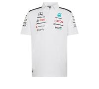 ADIDAS PERFORMANCE T-Shirt fonctionnel 'Mercedes - Amg Petronas Formula 1 Team Engineers' azur / rouge / noir / blanc, Taille M