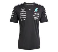 ADIDAS PERFORMANCE T-shirt fonctionnel 'Mercedes - AMG Petronas Formula One Team' bleu clair / noir / blanc, Taille 4XS
