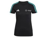 ADIDAS PERFORMANCE T-shirt fonctionnel 'Mercedes - AMG Petronas Formula One Team DNA' aqua / noir / blanc, Taille XS-S