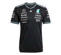 ADIDAS PERFORMANCE T-Shirt fonctionnel 'MERCEDES - AMG PETRONAS FORMULA ONE TEAM DRIVER JERSEY' aqua / noir / blanc, Taille M