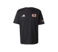 ADIDAS PERFORMANCE T-Shirt fonctionnel 'Mercedes - AMG Petronas Formula One Team George Russel Las Vegas' moka / noir / blanc, Taille S