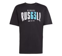 ADIDAS PERFORMANCE T-Shirt fonctionnel 'Mercedes - AMG Petronas Formula One Team George Russell' aqua / noir / blanc, Taille XXXL