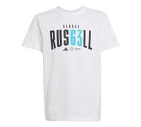 ADIDAS PERFORMANCE T-Shirt fonctionnel 'Mercedes - AMG Petronas Formula One Team George Russell' bleu clair / noir / blanc, Taille 152