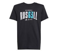 ADIDAS PERFORMANCE T-Shirt fonctionnel 'Mercedes - AMG Petronas Formula One Team George Russell' bleu / noir / blanc, Taille 164