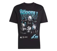 ADIDAS PERFORMANCE T-Shirt fonctionnel 'Mercedes - AMG Petronas Formula One Team George Russell' turquoise / gris clair / noir / blanc, Taille XL