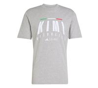 ADIDAS PERFORMANCE T-Shirt fonctionnel 'Mercedes - AMG Petronas Formula One Team Kimi Antonelli' gris chiné / vert / rouge / blanc, Taille XXL