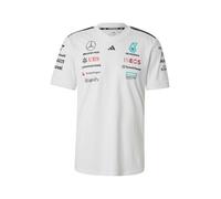 Adidas T-shirt homme Mercedes‑AMG Petronas Formula One Team – Blanc/Noir – Taille M