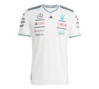 ADIDAS PERFORMANCE T-Shirt fonctionnel 'Mercedes - AMG Petronas Formula One Team' menthe / noir / blanc, Taille M