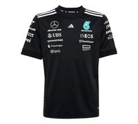 ADIDAS PERFORMANCE T-Shirt fonctionnel 'Mercedes - AMG Petronas Formula One Team' turquoise / noir / blanc, Taille 140