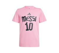 Adidas Messi Name&number Graphic Short Sleeve T-shirt Rose 15-16 Years Enfants