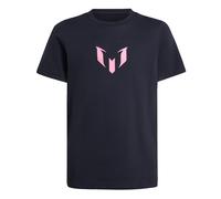 ADIDAS PERFORMANCE T-Shirt fonctionnel 'Messi Name & Number' rose clair / noir, Taille 140