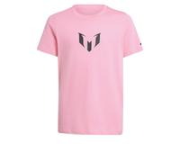 ADIDAS PERFORMANCE T-Shirt fonctionnel 'Messi Name & Number' rose / noir, Taille 128
