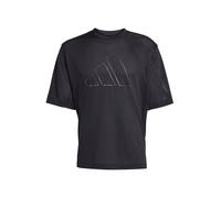 Adidas D4t Power Essentials Workout Mesh Short Sleeve T-shirt Noir XL Homme