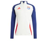 ADIDAS PERFORMANCE T-Shirt fonctionnel 'Olympique Lyonnais Tiro 24' bleu marine / rouge carmin / blanc, Taille XXL