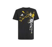 ADIDAS PERFORMANCE T-Shirt fonctionnel 'Real Madrid Avengers' jaune / gris foncé / noir / blanc, Taille 140