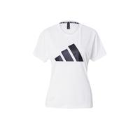 Adidas Run It Short Sleeve T-shirt Blanc S Femme