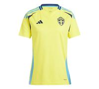 ADIDAS PERFORMANCE T-shirt fonctionnel 'Sweden 24' bleu marine / turquoise / jaune, Taille 4XS