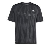 ADIDAS PERFORMANCE T-Shirt fonctionnel 'Tech Apparel' gris foncé / noir, Taille M