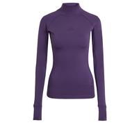 ADIDAS PERFORMANCE T-shirt fonctionnel 'Techfit COLD.RDY Long-Sleeve' violet foncé, Taille 4XS