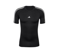 ADIDAS PERFORMANCE T-Shirt fonctionnel 'TECHFIT Compression Training 3-Stripes' noir, Taille XXL