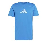 ADIDAS PERFORMANCE T-Shirt fonctionnel 'Tennis Category Graphic' azur / bleu pastel, Taille L