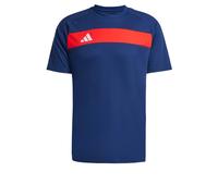 ADIDAS PERFORMANCE T-Shirt fonctionnel 'Tiro 25 Essentials' bleu foncé / rouge / blanc, Taille S