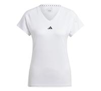 Adidas Femme AEROREADY Train Essentials Minimal Branding V-Neck Tee, White, S