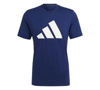 ADIDAS PERFORMANCE T-Shirt fonctionnel 'Train Essentials Feelready' bleu foncé / blanc, Taille M