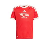 ADIDAS PERFORMANCE T-Shirt fonctionnel 'Union Berlin 2025/2026 Fourth' rouge / blanc cassé, Taille 140