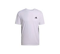 Adidas T-shirt Workout Essentials Base 3-Stripes Blanc/Noir M Homme