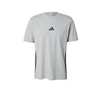 ADIDAS PERFORMANCE T-Shirt gris chiné / blanc, Taille M