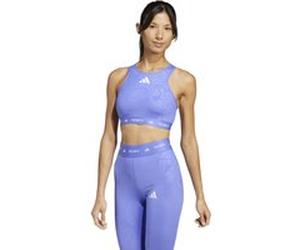 Adidas Performance Techfit Medium-support High-neck Print Bra Taille: XS (C-D) | Chaussettes de sport Outlet | Femme