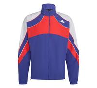 ADIDAS PERFORMANCE Veste de sport 'Adizero Archive' bleu violet / rouge / blanc, Taille S