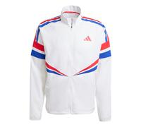 ADIDAS PERFORMANCE Veste de sport 'Adizero Retro' bleu / rouge / blanc, Taille S