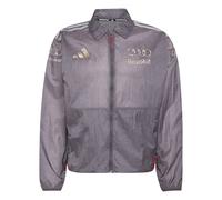 adidas Herren AUDI FORMULA ONE TEAM DRIVER PADDOCK JACKET MEN, grey strata, XL