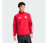 ADIDAS PERFORMANCE Veste de sport 'FC Bayern München Anthem' rouge cerise / blanc, Taille XS