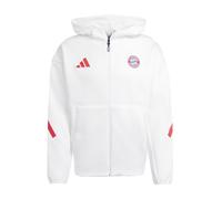 ADIDAS PERFORMANCE Veste de sport 'FCB Anthem' bleu / rouge / blanc, Taille L