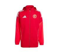 ADIDAS PERFORMANCE Veste de sport 'Fortuna Düsseldorf' rouge / blanc, Taille M