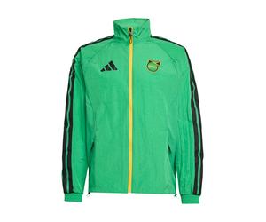 ADIDAS PERFORMANCE Veste de sport 'JFF H AN' jaune / vert / noir, Taille L